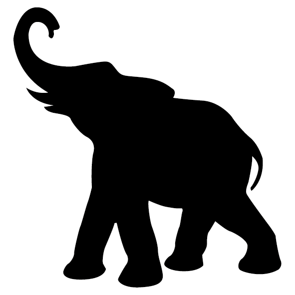 Sticker Éléphant d'Afrique